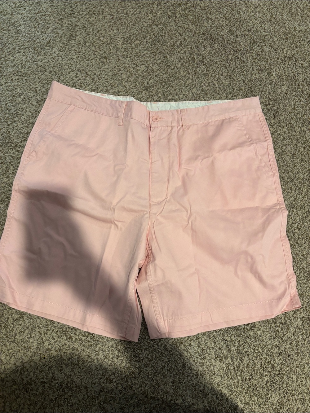 St. John's Bay Light Pink Flat Front Men's Shorts